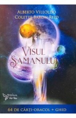 Visul samanului. Set 64 de carti-oracol + Ghid - Alberto Villoldo, Colette Baron-Reid