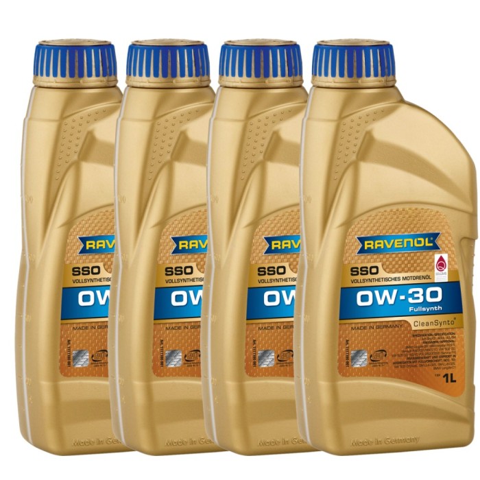 Pachet 4 litri ulei Ravenol SSO USVO 0W30