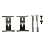Set accesorii placute frana Audi Q7 (4lb); Porsche Cayenne (9pa); Vw Touareg (7la, punte Fata, restrictii producator : Brembo, TRW