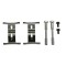 Set accesorii placute frana Audi Q7 (4lb); Porsche Cayenne (9pa); Vw Touareg (7la, punte Fata, restrictii producator : Brembo, TRW