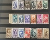 PC108 - Italia 1950 Ocupatii, serie MNH, 19v
