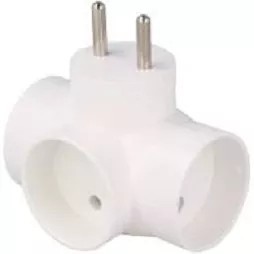 R-30/S Conector AC supply splitter Layout 2P white TIMEX-ELEKTRO foto