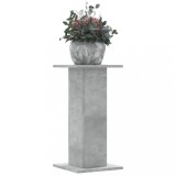 VidaXL Suport de plante, 2 buc., gri beton, 30x30x60 cm lemn prelucrat