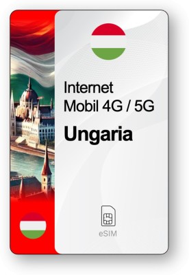 eSIM Internet Ungaria, valabil 15 zile, trafic Nelimitat foto