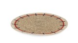 Set 6 suporturi farfurii zambila apa multicolora 34x0.3 cm