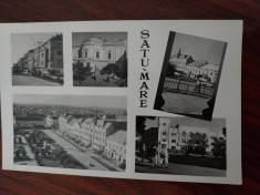 CPIB 23486 CARTE POSTALA - SATU MARE, MOZAIC, CIRCULATA, 1960, STAMPILE