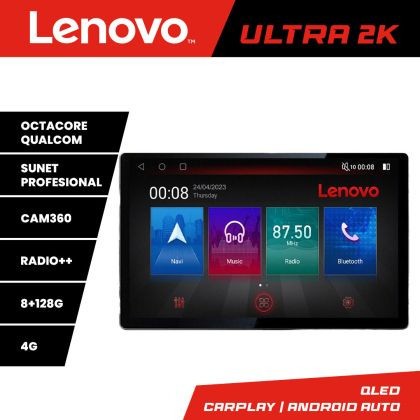 Navigatie Dacia Duster dupa 2019 N-199 ecran 13&quot; 2K 8+128 Android Waze USB Navigatie 4G 360 Toslink Youtube Rad v1 CarStore Technology