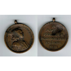 Ungaria 1938 - Medalia Felvidek Felszabadulasa, uzata