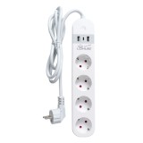 Prelungitor smart Lohuis cu Wi-Fi, 4 prize și USB