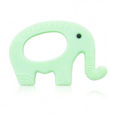 Jucarie dentitie bebe, Cute4Babies , Elefant silicon Verde, inel gingival foto