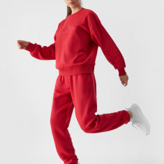 Pantaloni jogger de trening pentru femei - roșii