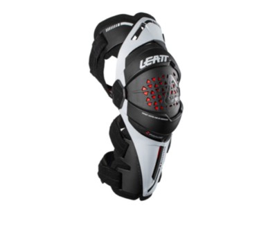 Genunchiere Leatt Z-Frame Black White foto