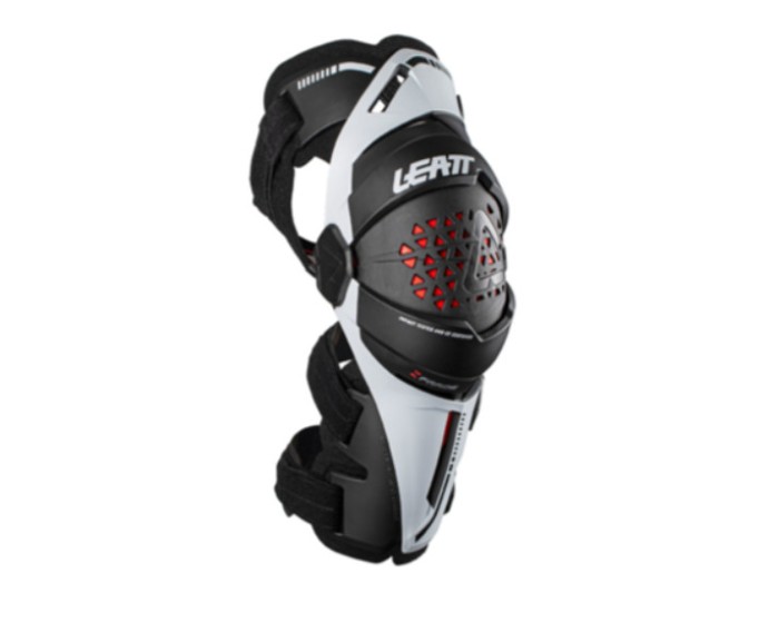 Genunchiere Leatt Z-Frame Black White