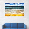 Tablou Canvas, Valurile marii pe nisipuri aurii - 60 x 90 cm