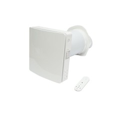 Ventilator cu recuperare de caldura pentru 1 camera, montaj perete 50m3/h, 7.8W, Wi-Fi 220V AV-TTW5-W foto