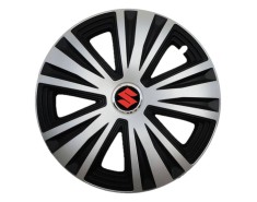 Set 4 Capace Roti Autohelix MSA&amp;reg; potrivite jantelor de 14 inch, pentru Suzuki, Glory Mix foto