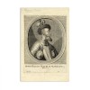 Principele Gheorghe R&aacute;k&oacute;czi al II-lea, gravură &icirc;n cupru, 1659