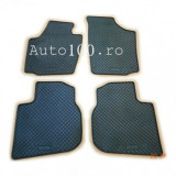 Covorase Auto Cauciuc Skoda Rapid (2012+) Rigum Design Premium, Fara Miros, Margine Protectie Inalta
