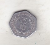 bnk mnd Madagascar 10 ariary 1992