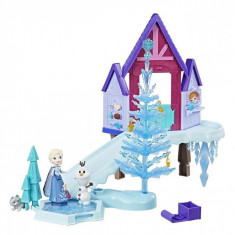 Set papusa,topogan si accesorii, Frozen, 35x7x34 cm, multicolor foto