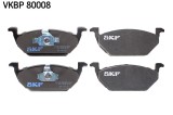 SKF VKBP 80008 set placute frana,frana disc