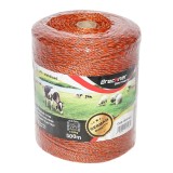 Fir pentru gard electric 500 m, 3 mm, 5 insertii SS, Breckner Germany