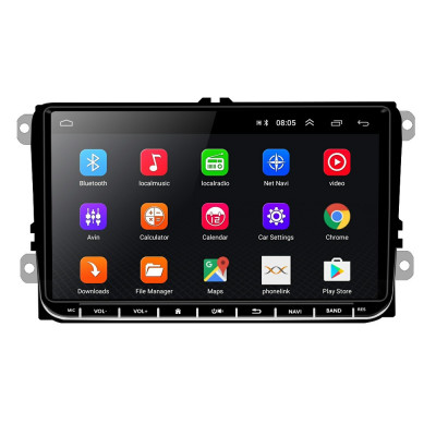 Navigatie Android Dedicata 9Inch, 2GB RAM 32 Stocare VW/Skoda/Seat/Passat/Golf foto