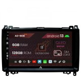 Navigatie Mercedes Benz Sprinter, Viano, Vito, A B Class, Crafter, Android 13, B-Octacore 6GB RAM + 128GB ROM, 9 Inch - AD-BGB9006+AD-BGRKIT407