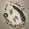 Set Glamour din agat negru, cuarț și perle, Special Plus