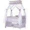 Patut pliabil Chipolino Palace Hippo grey
