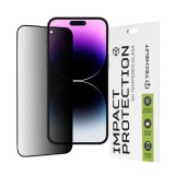 Folie pentru iPhone 14 Pro Max - Techsuit 111D Privacy Full&nbsp;Glue - Black