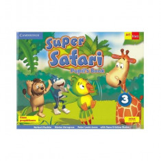 Super Safari 3. Pupil's Book. Limba Engleză. Clasa pregătitoare + CD - Paperback brosat - Herbert Puchta, Günter Gerngross, Oana Cristina Stoica, Pete