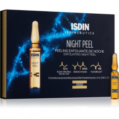 ISDIN Isdinceutics Night Peel serum cu efect exfoliant in fiole 10x2 ml