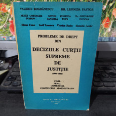 Probleme de drept din deciziile Curții Supreme de Justiție 1990-92, Buc 1993 108