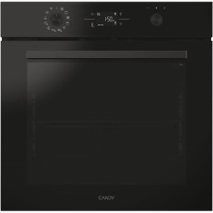 Cuptor incorporabil Candy Titanium CA6 NP5B3EHTB, Electric, 78 litri, Curatare Hidrolitica, WiFi, Tehnologie Easy STEAM, 12 functii, Butoane Push-pull