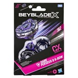BEYBLADE X LET IT RIP SET LANSATOR SI ROATA DARK PERSEUS B 6-80W SuperHeroes ToysZone