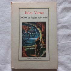 JULES VERNE - 20000 DE LEGHE SUB MARI, EDITIA A II-A, BUCURESTI, 1989