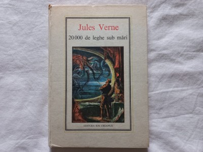 JULES VERNE - 20000 DE LEGHE SUB MARI, EDITIA A II-A, BUCURESTI, 1989 foto