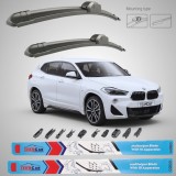 Cumpara ieftin Ștergătoare BMW X2 F39 Facelift (2020&ndash;2023) Flat | Set Față &ndash; TeamCar&reg;