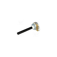 Potentiometru axial, plastic, 47kΩ, 0.4W, OMEG -