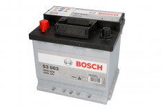 Baterie BOSCH 12V 45Ah 400A S3 (L+ Borna standard) 207x175x190 B13 - flansa montare 10.5 mm foto