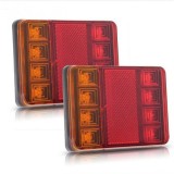 2 x Lumini de camion ,remorca stanga dreapta Vw, Iveco, Man Bus Van LED 12v