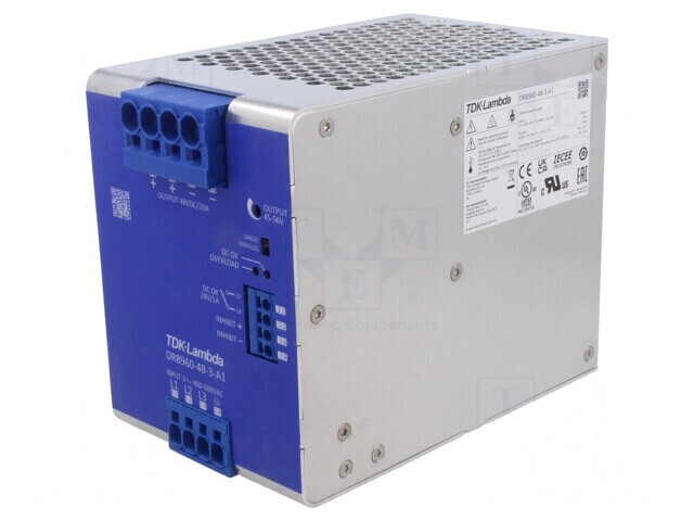 Alimentator Pulsatoriu DIN 48V 20A 960W