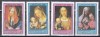Dominica 1986 - Crăciun - Picturi de D&uuml;rer, Serie + Colita, 4 Poze, Cota 19.50 Euro, MNH, Nestampilat