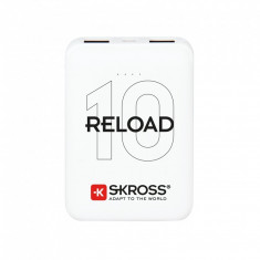 Acumulator extern powerbank Skross Reload, 10000 mAh, alb foto