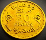 Cumpara ieftin Moneda istorica 20 FRANCI - MAROC, anul 1952 * cod 1804 = excelenta