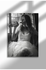 rebel_5|Vintage Photography Poster, Feminist Street Style, Black &amp; White Canvas, Rebel Muse 2025 | A3 (29.7 x 42 cm) - rebel_5