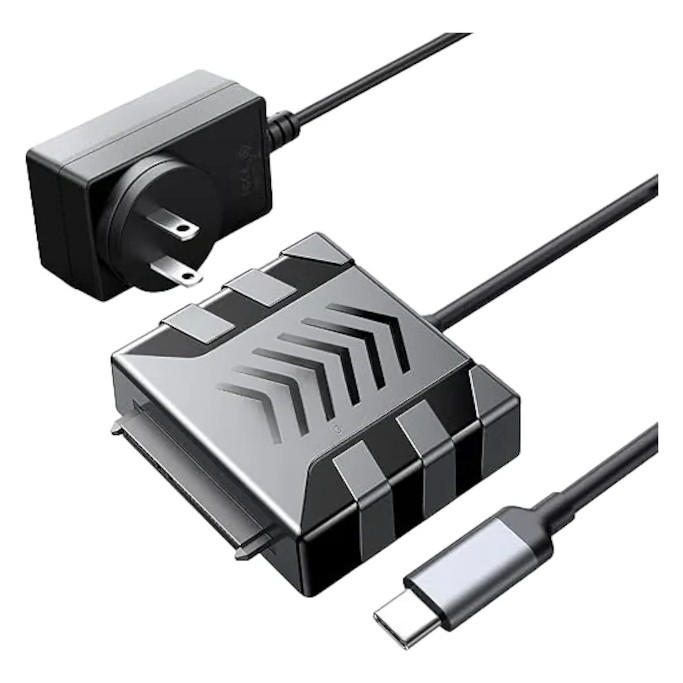 Cablu adaptor Orico SATA, USB C la SATA III pentru hard disk-uri HDD, SSD, 50 CM, negru