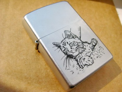 B498-I-Bricheta ZIPPO Bradford SA USA benzina metal alb. foto