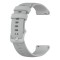 Techsuit - Watchband 18mm (W006) - Huawei Watch GT 4 (41mm)/W1/Honor Watch S1/Garmin Venu 2S/Vivoactive 4S - Gray
